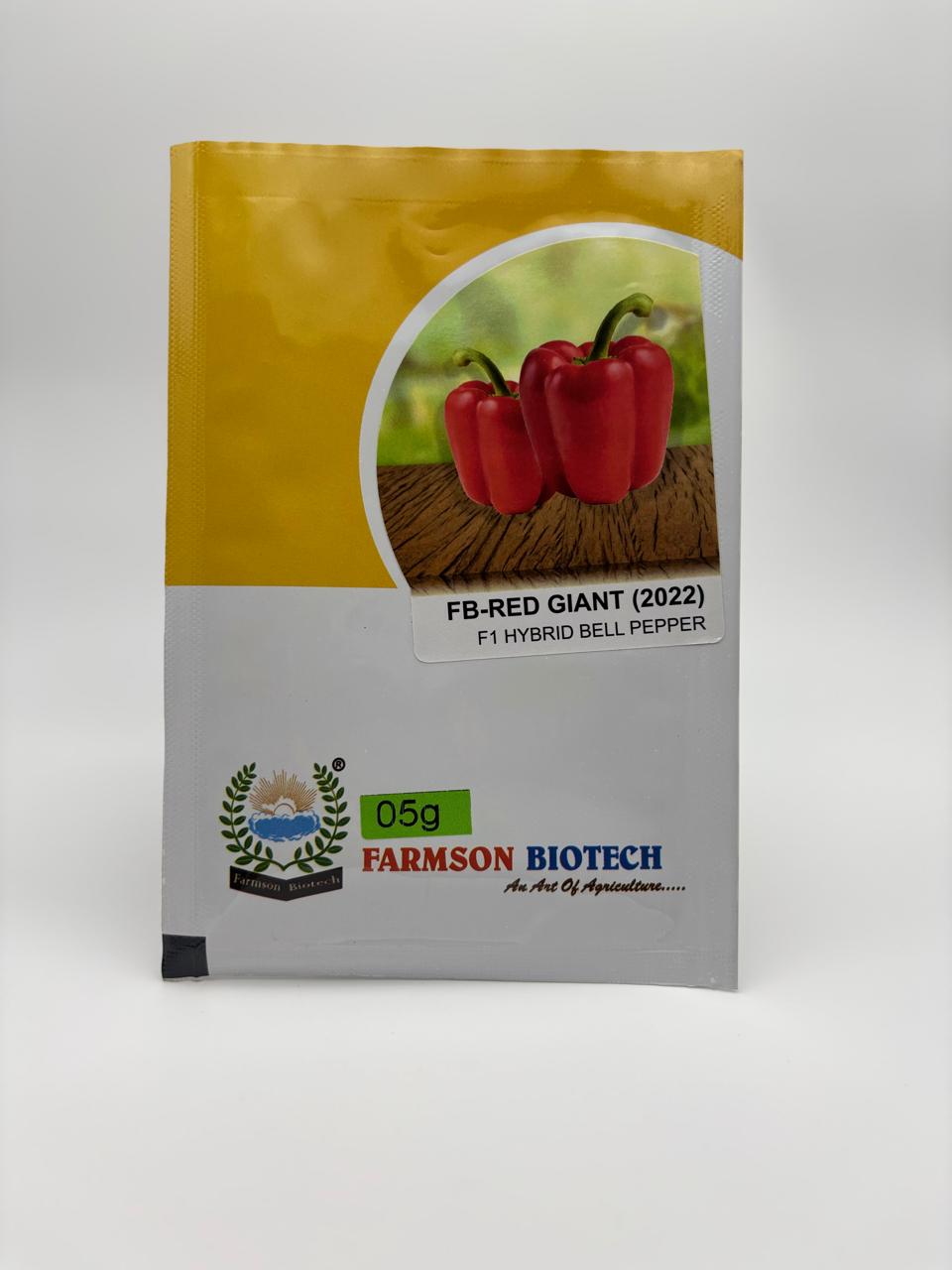 Bell pepper – Red Giant